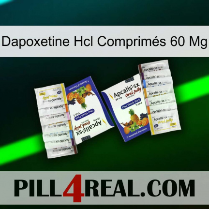 Dapoxetine Hcl Comprimés 60 Mg 12